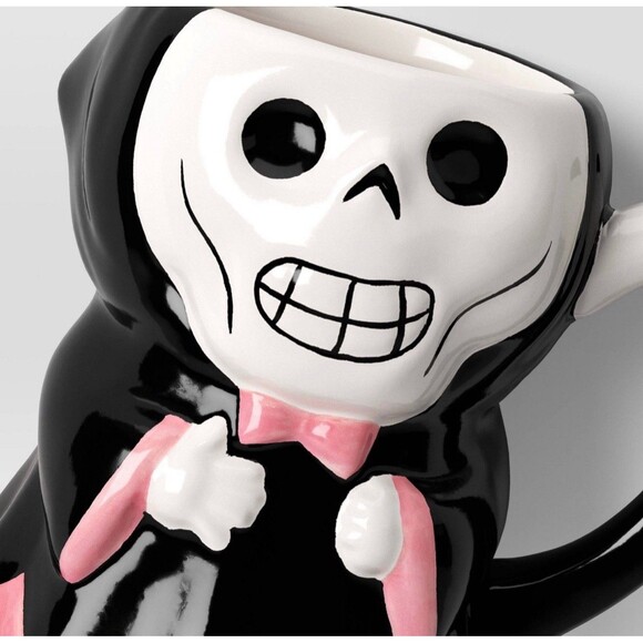 Grim Reaper Earthenware Figural Mug 14.57oz Halloween Hyde & Eek - Picture 3 of 9